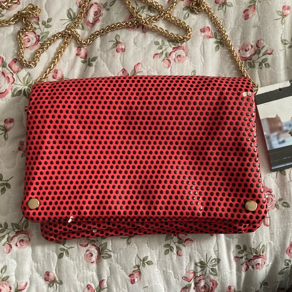 NWT Kimchi Blue Red Polka Dot Bag *see pics - Picture 1 of 11